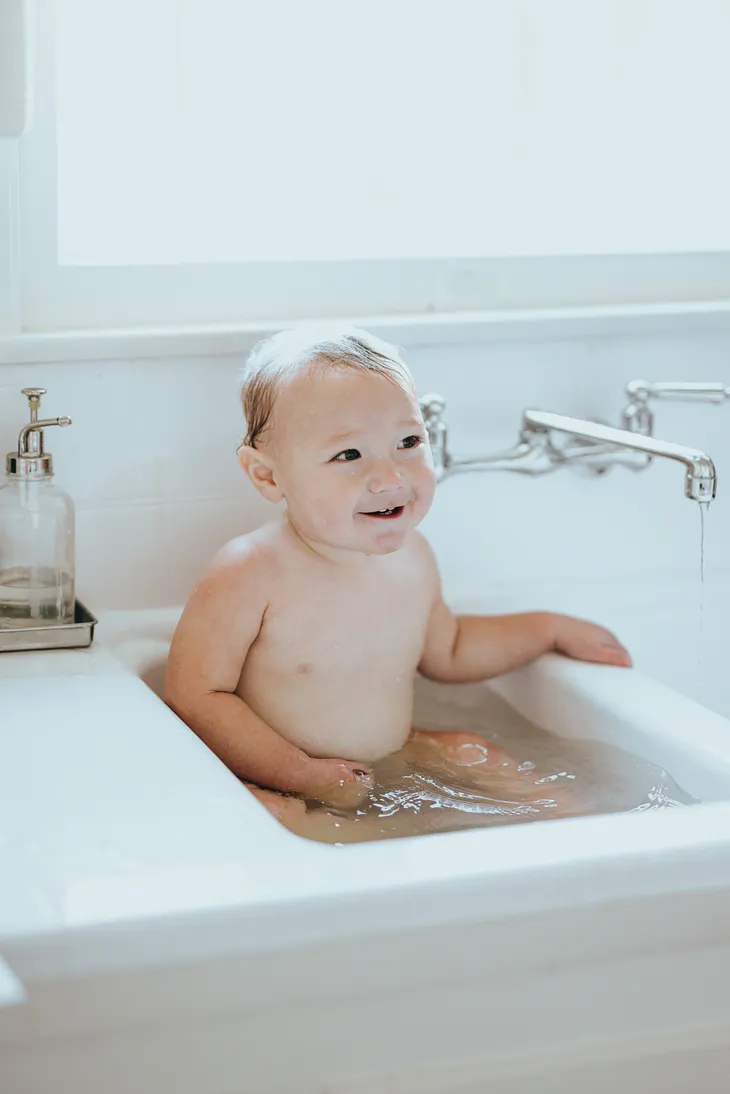 I Love Watching Babies Kicking In The Bath.