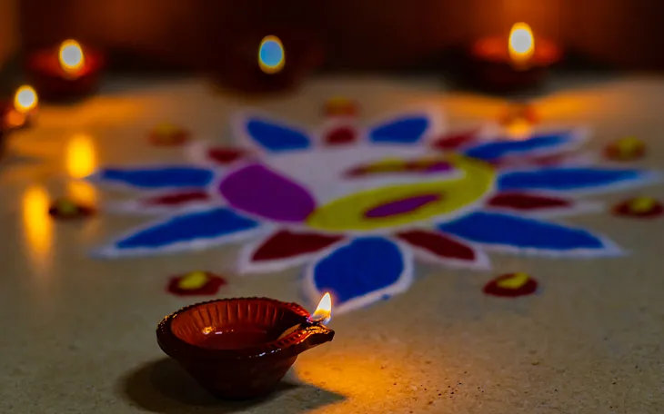 The Beauty of Diwali