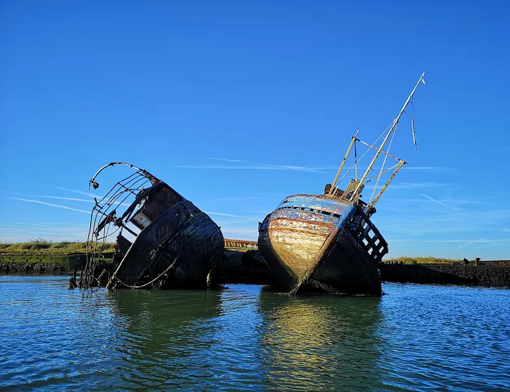 Shipwrecks and Forts in the Medway Estuary