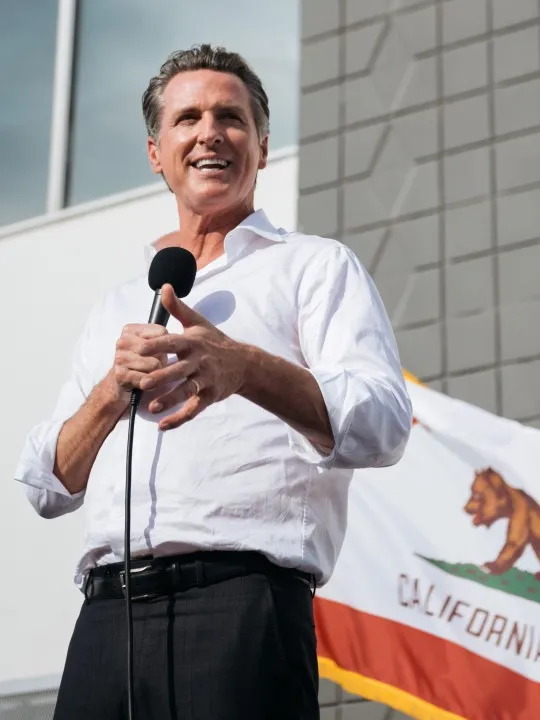 Gavin Newsom for president?