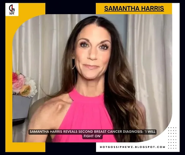 Samantha Harris has shared the heartbreaking news that she has been diagnosed with breast cancer…