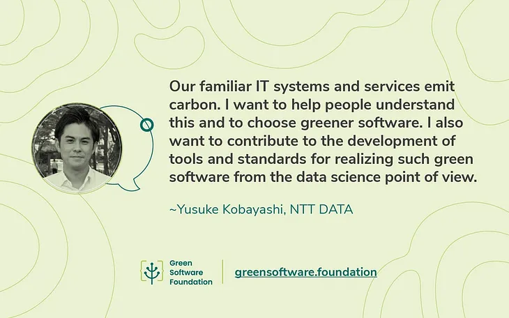 Steering Committee Member: Yusuke Kobayashi of NTT DATA