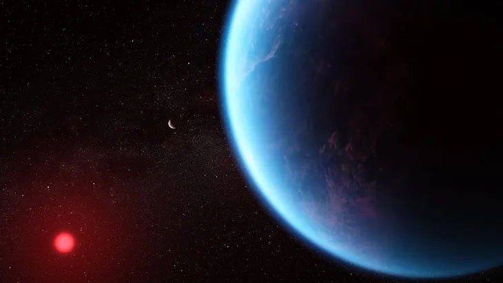 Webb Telescope Finds Carbon-Based Molecules on Habitable-Zone Exoplanet