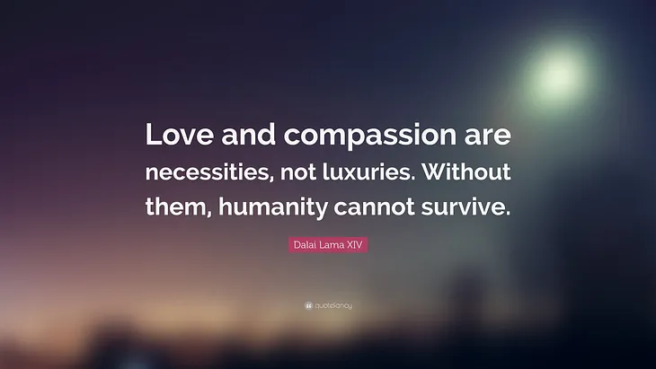 The connection between compassion and anger, we never talk about!