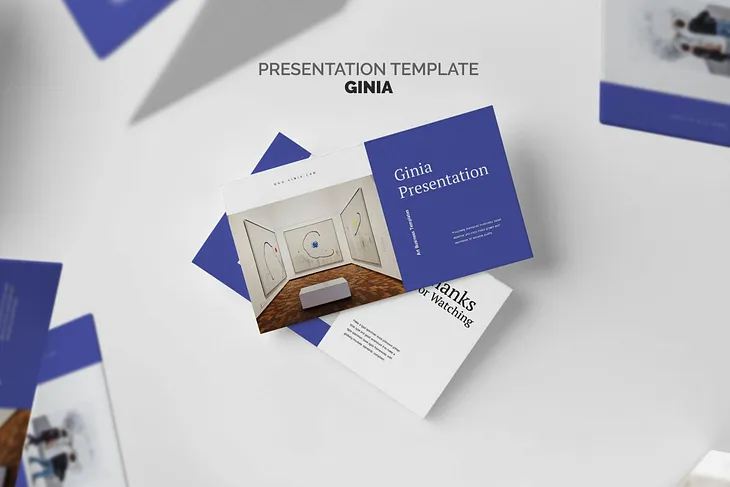 Ginia : Art Business Powerpoint Templates