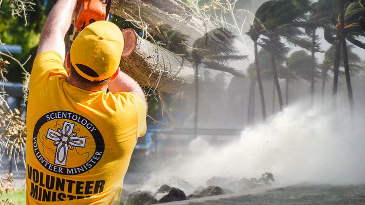 After Helene Ripped Through Florida, Scientology Volunteer Ministers Arrived in Force