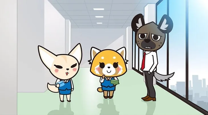 Deeper look at Season 3 of Aggretsuko Haida’s Journey