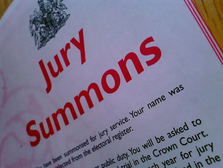 Why I Don’t Fear the Jury Summons
