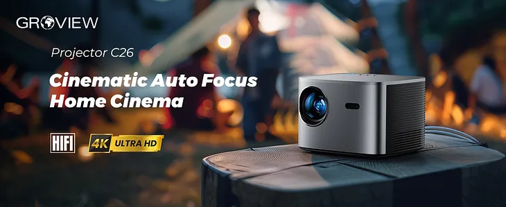 Auto-Focus and 4K on a Budget? Reviewing the Groview Projector C26 500 ANSI for Outdoor Use