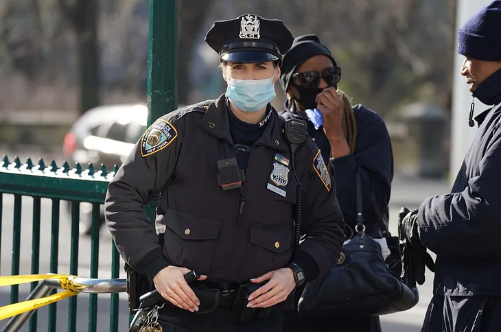 NYPD Officer Strike Teenager in the Face.