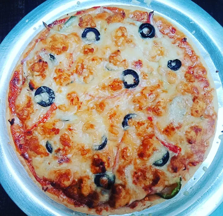 Thin Crust Chicken Tikka Pizza Recipe