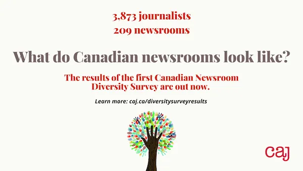 CAJ releases Canadian Newsroom Diversity Survey results