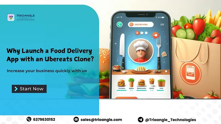 Why Launch a Food Delivery App with an Ubereats Clone?