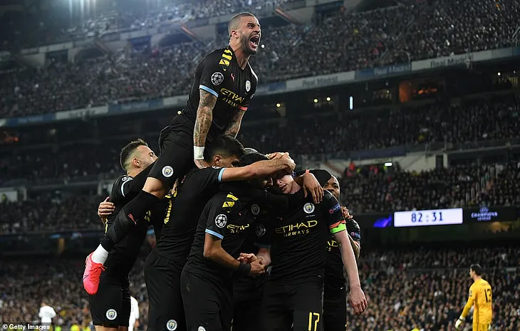 Manchester City conquer Santiago Bernabeu