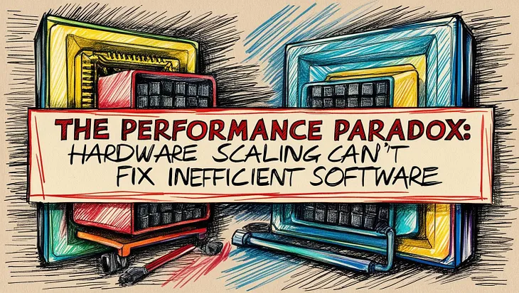 The Performance Paradox: Hardware Scaling Can’t Fix Inefficient Software