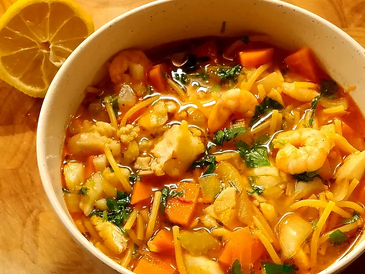 Saffron Fish Soup