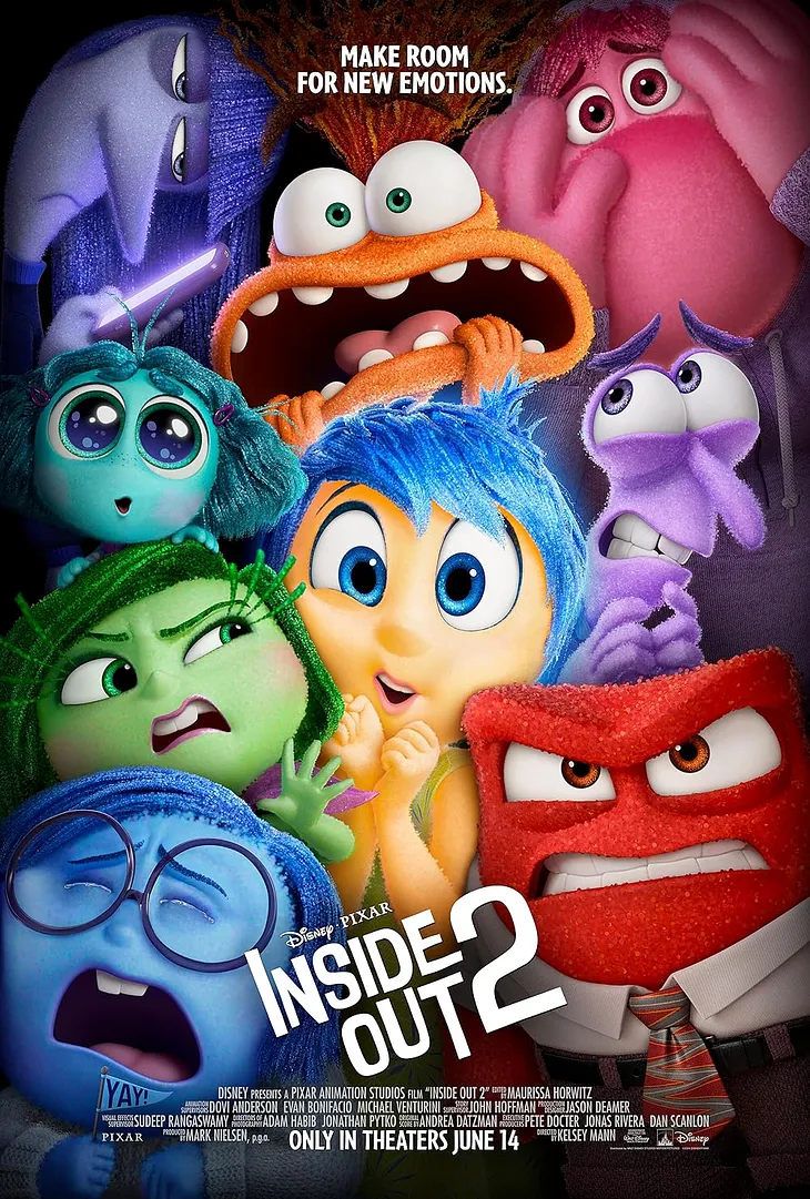 Anxiety, Envy, Embarrassment, and Ennui: How the New Emotions are Represented (Inside Out 2 Movie…