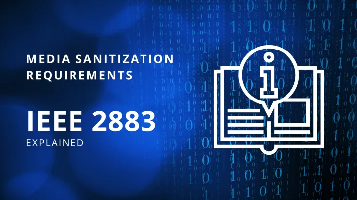 IEEE 2883–2022 Standard for Sanitizing Storage Explained