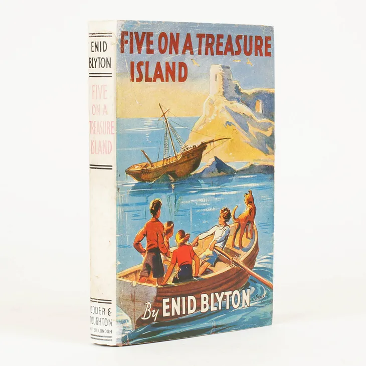 Enid Blyton, ‘Five on a Treasure Island’ (1942)