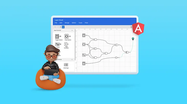 Easily Create Interactive Digital Logic Circuits in Angular