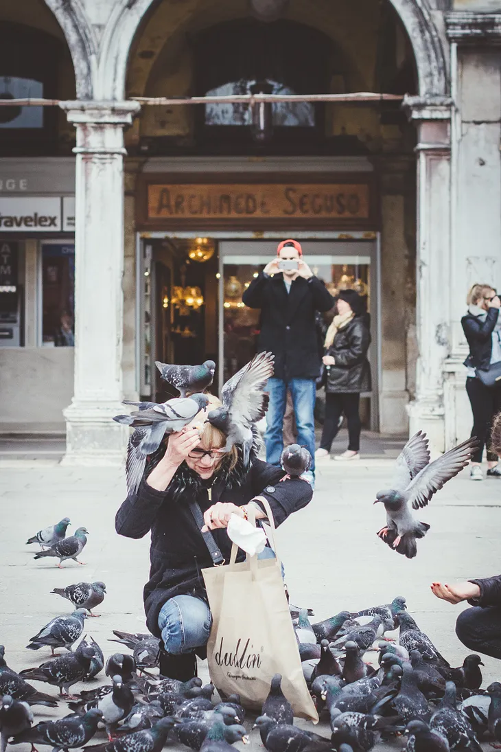 If You Come to Italy, Please Don’t Feed the Pigeons