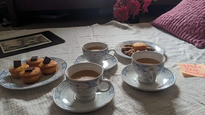 Our Simple “Girls’ Fancy Tea Party”