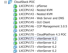 Lab POC VMs