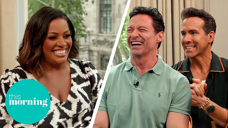 Alison Hammond’s Hilarious Encounter with Ryan Reynolds and Hugh Jackman on ‘This Morning’