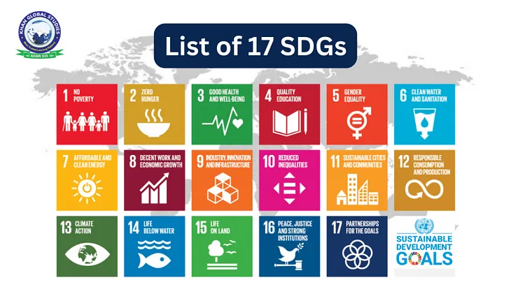 List of 17 Sustainable Development Goals (SDGs) & Its History | Khan Global Studies Blogs