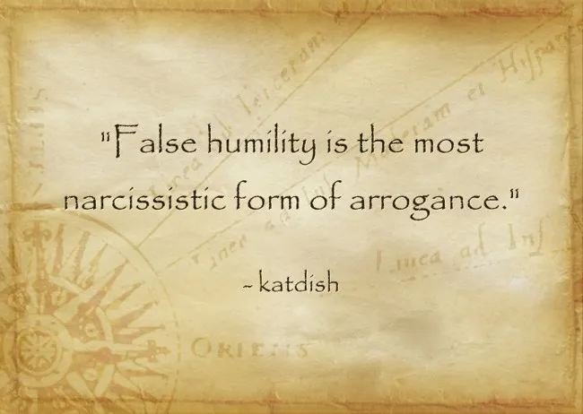 On False Humility