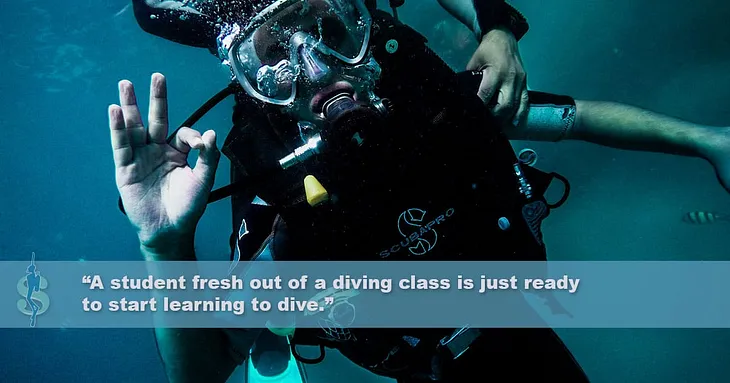 Causes and solutions for the high dropout level in the scuba diving industry