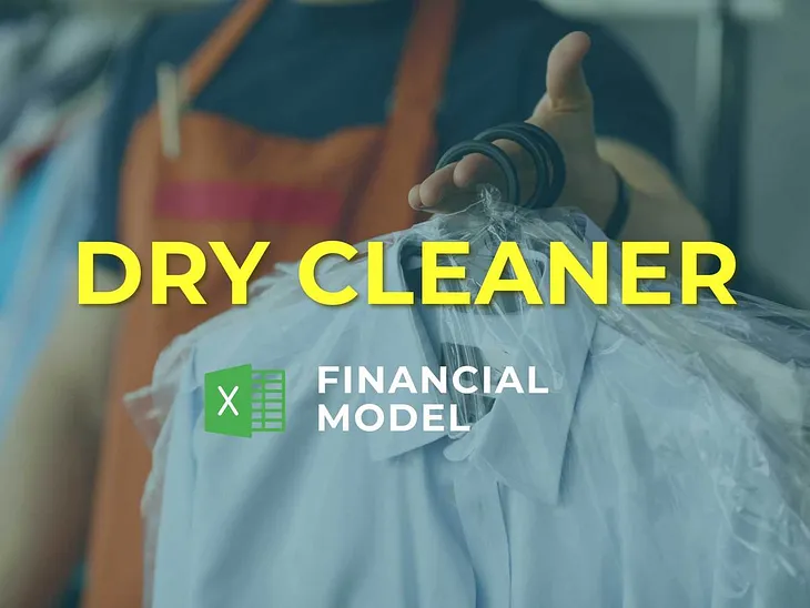 Dry Cleaner Financial Model Excel Template