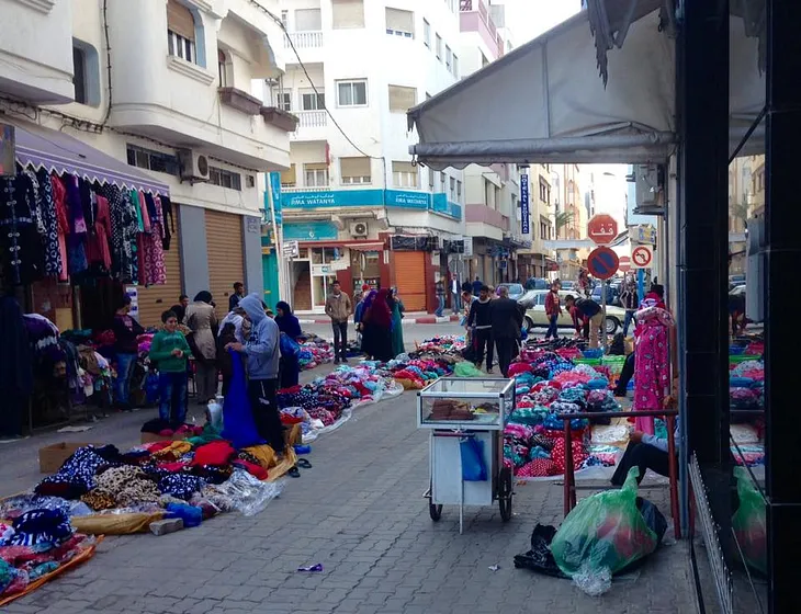 What people are selling in morocco ? Part I