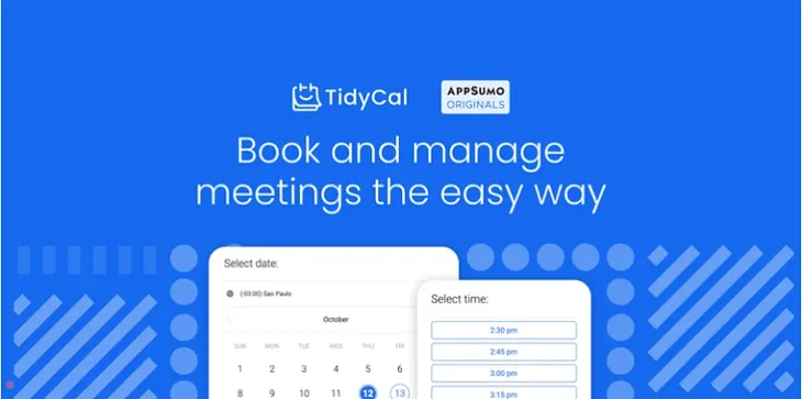 TidyCal Lifetime Deal: Book & Manage Meetings the Easy Way