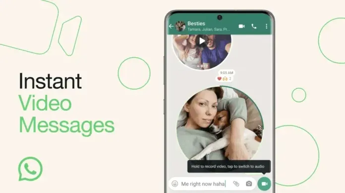 WhatsApp now lets you send video messages Feature