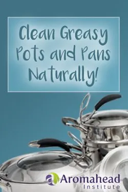 Clean Greasy Pots and Pans Naturally!