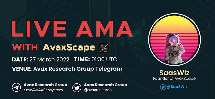 Avaxscape x Avax Research AMA