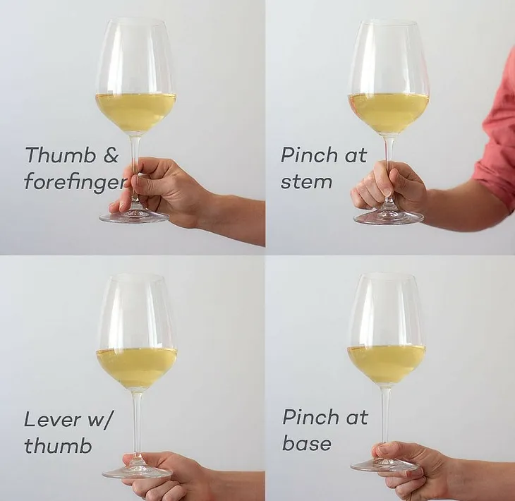 How To Hold a Wine Glass