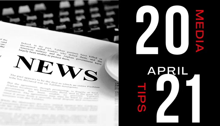 News Angles and Media Tips you can tap into for April 2021