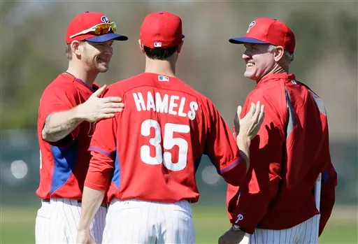 Ryne Sandberg, A.J. Burnett, Cole Hamels