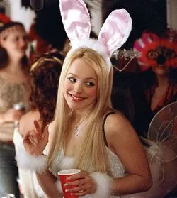 regina george as playboy bunny