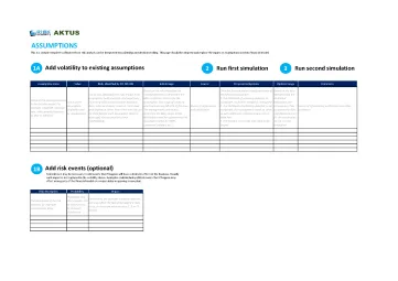 MS Excel template