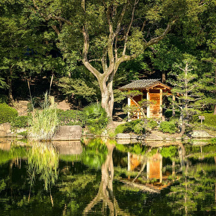 Gardens of Osaka, Japan