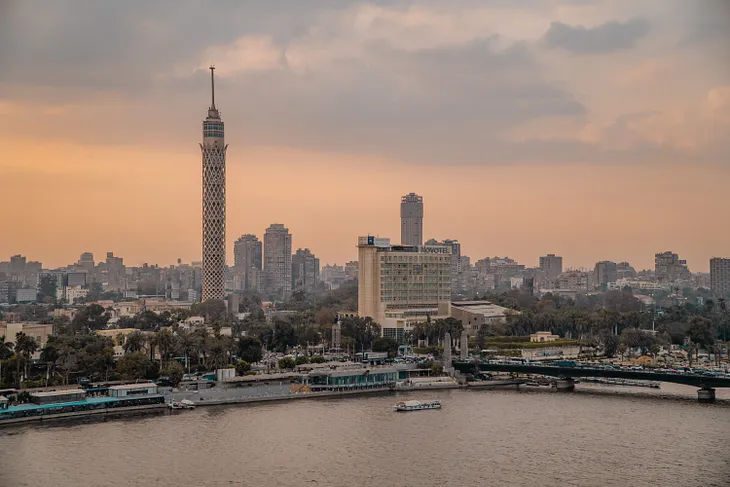 The Cairo Nile River