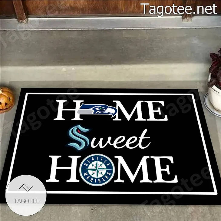 Show Your Seattle Pride: “Home Sweet Home” Doormat Celebrates Your Favorite Teams