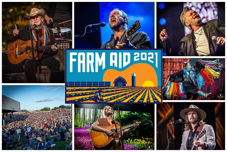 LIVE: Farm Aid 2021 Unites Musicians, Farmers, and Fans in Hartford, 09/25/2021