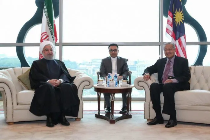 Iran President, Malaysian PM Meet in Kuala Lumpur