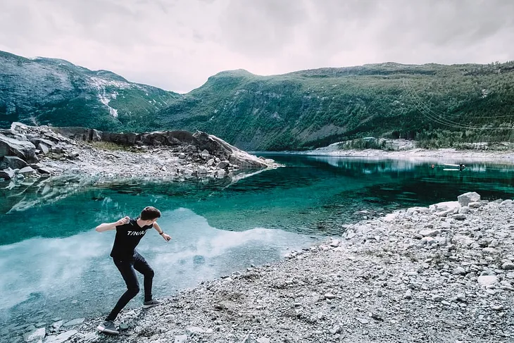 Skipping Stones by Math