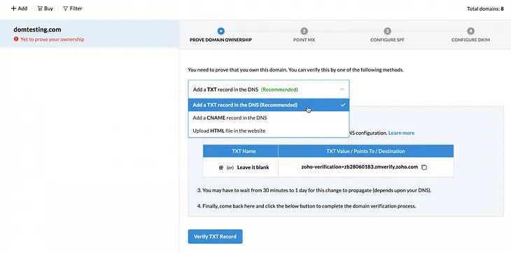 In 7 minutes, Create a Free Domain Email with Zoho Mail — Hackernoons