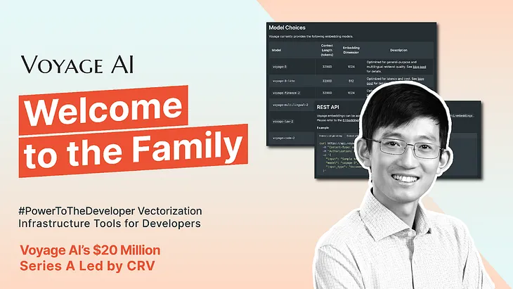#PowerToTheDeveloper Creating Meaningful AI Assistants and CRV’s Investment in Voyage AI